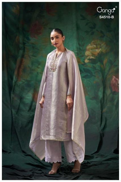 Ganga jeyra 4510 textiles wholesale dress material bengaluru karnataka